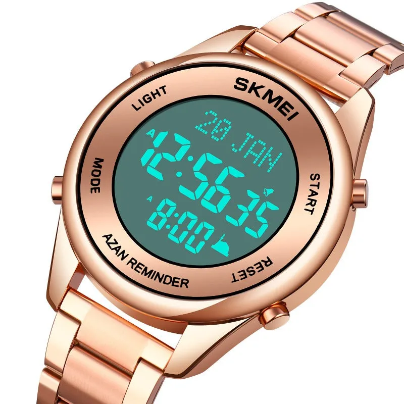 SKMEI 1861 Muslim Azan Watch w/ Namaz Compass