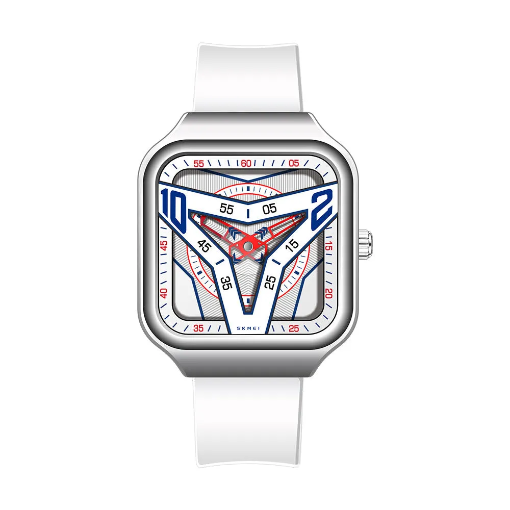 SKMEI Evolution 7102 Super Thin Square Watch 7mm w/ 3 ATM Waterproof