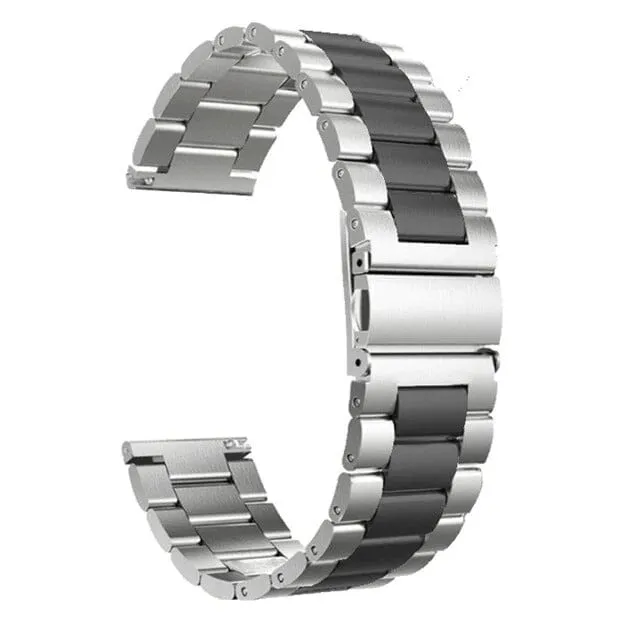 Stainless Steel Link Watch Strap Compatible with the Samsung Galaxy Watch 6 (44mm)