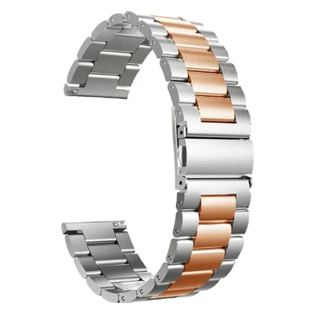 Stainless Steel Link Watch Strap Compatible with the Samsung Galaxy Watch 6 (44mm)