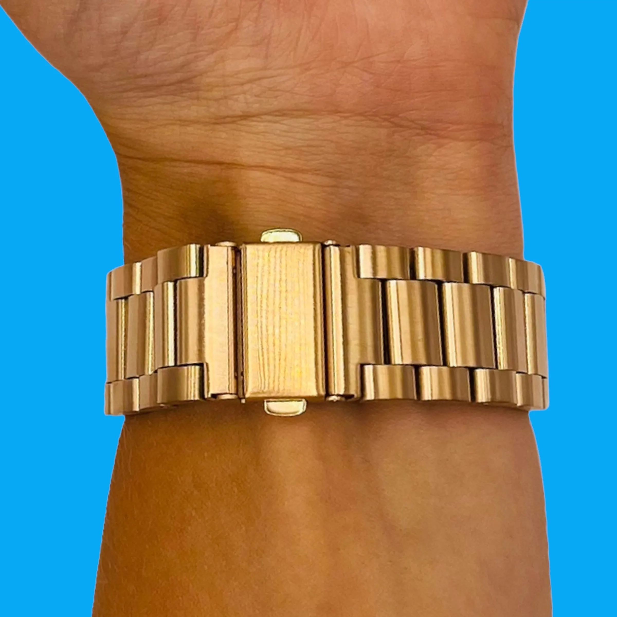 Stainless Steel Link Watch Strap Compatible with the Samsung Galaxy Watch 7 (40mm)