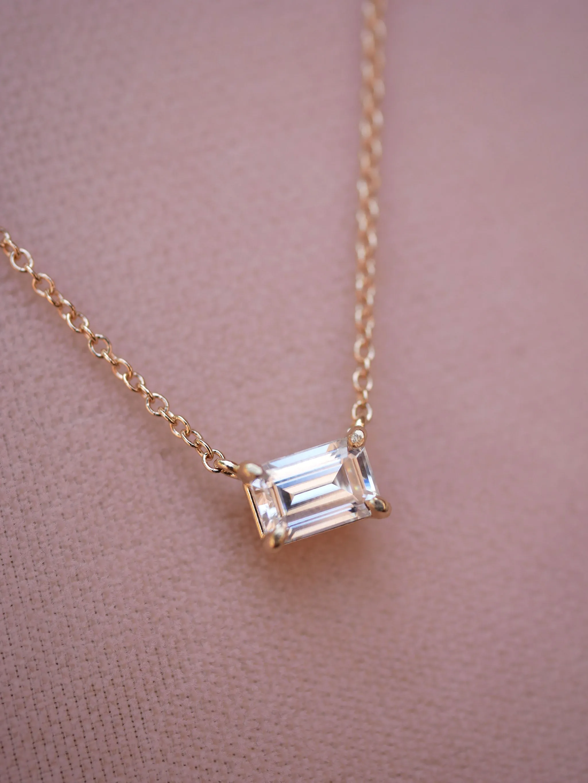 Step-Cut Necklace