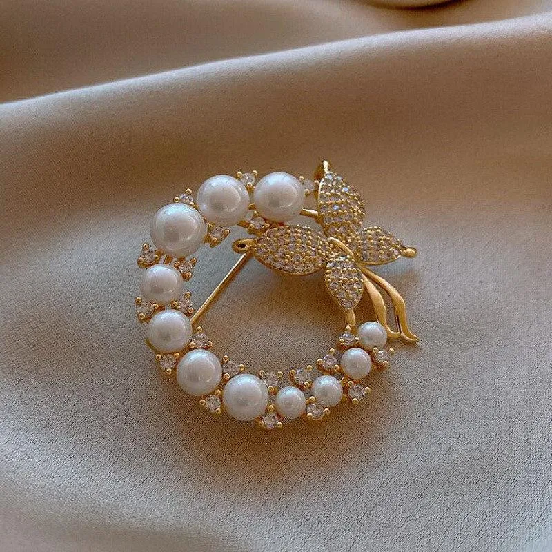 Stylish Butterfly Brooch Pin for Women  Elegant and Versatile