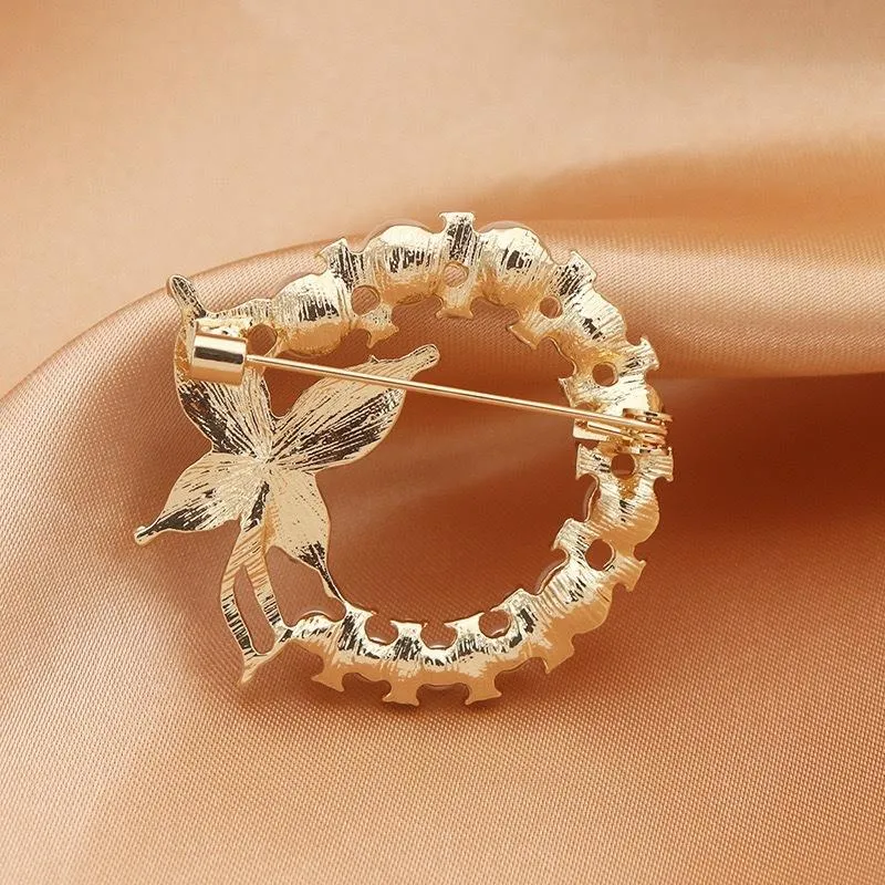 Stylish Butterfly Brooch Pin for Women  Elegant and Versatile