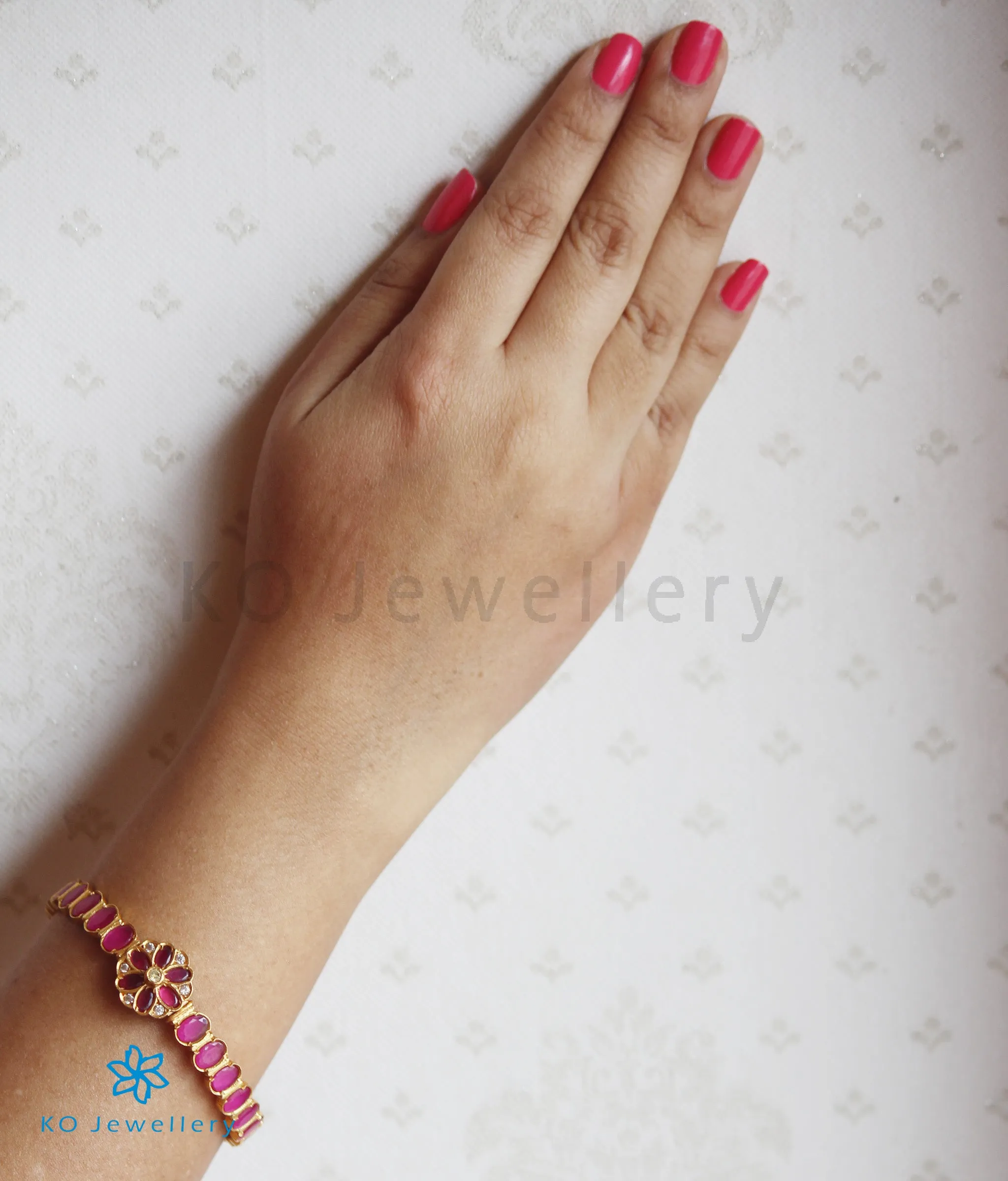 The Param Silver Kemp Bracelet(Size 2.2/2.8)