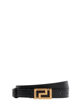 Versace   20mm Leather belt 