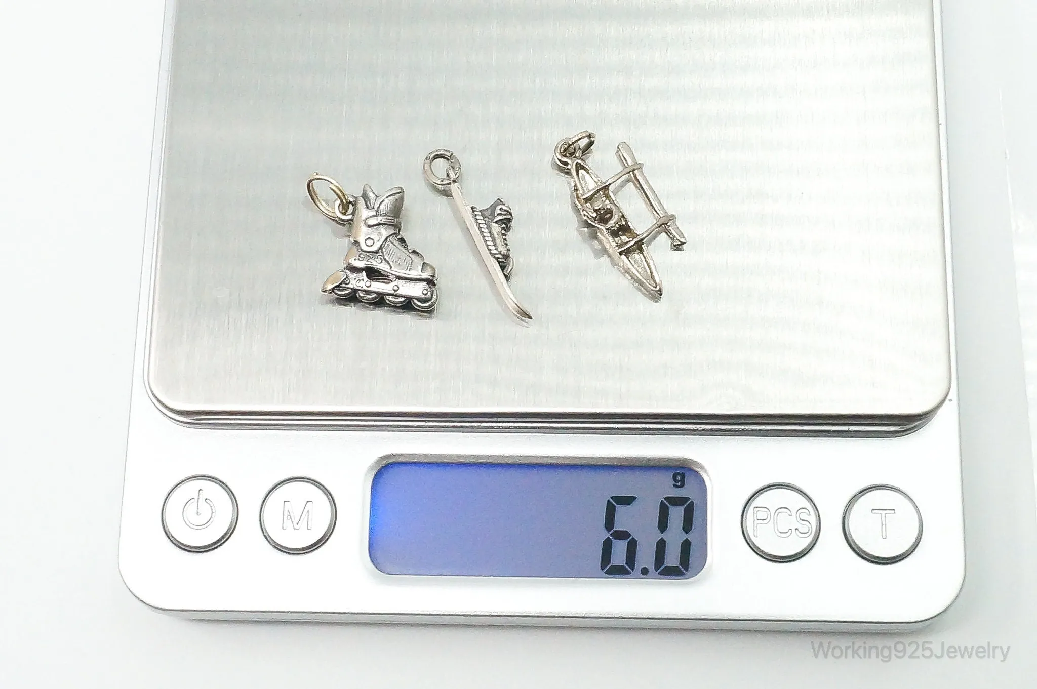 Vintage Hobbies Sterling Silver Charms Lot