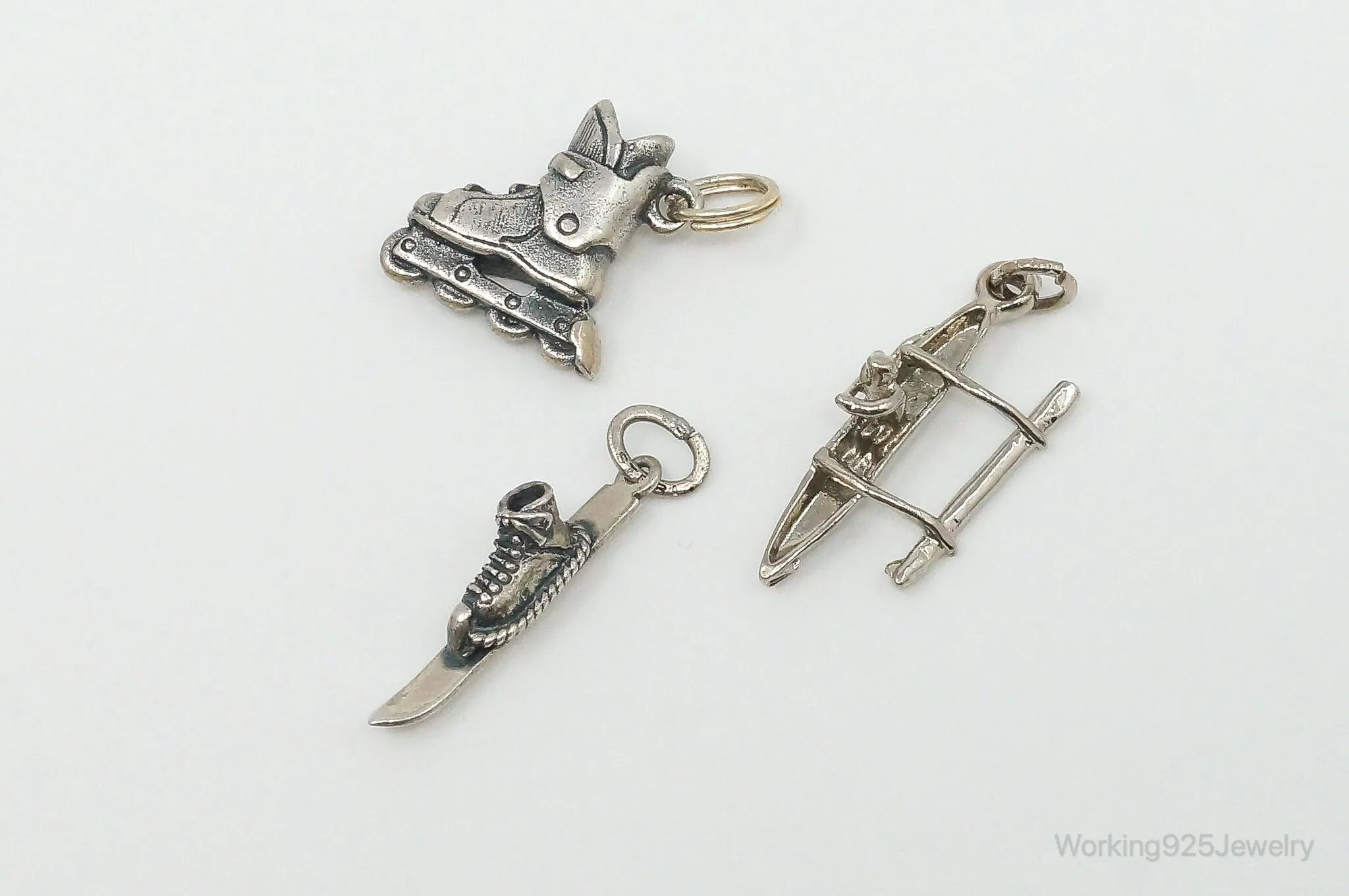Vintage Hobbies Sterling Silver Charms Lot