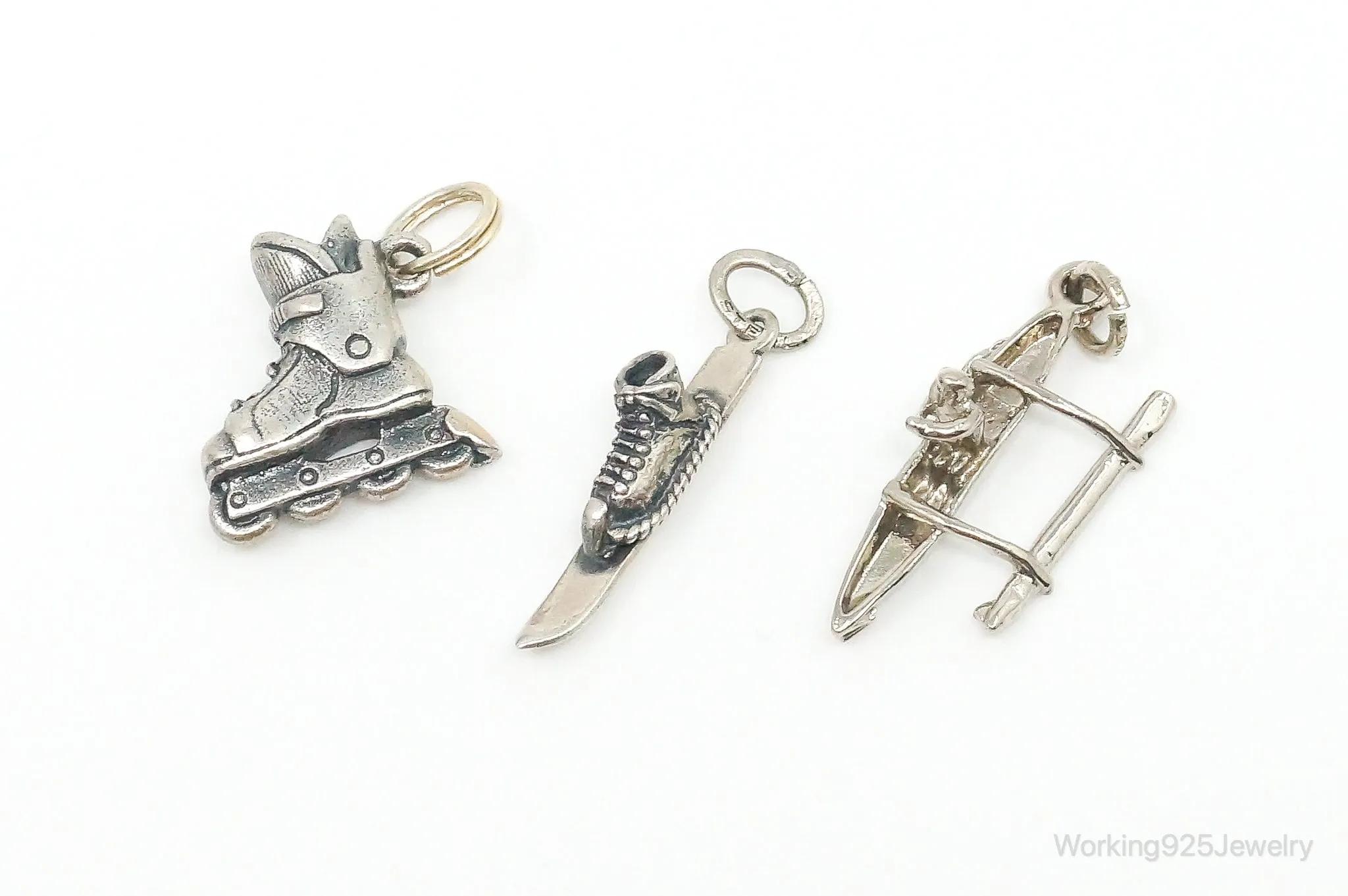 Vintage Hobbies Sterling Silver Charms Lot