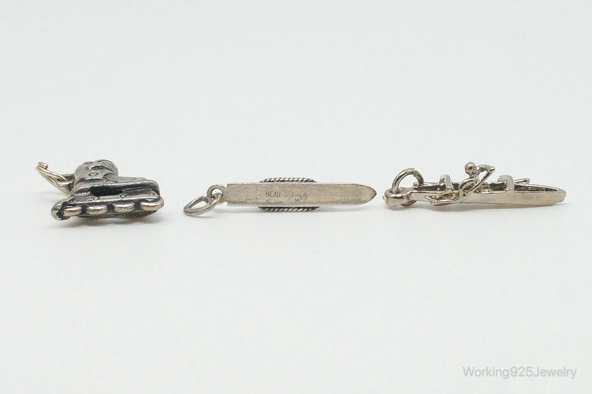 Vintage Hobbies Sterling Silver Charms Lot