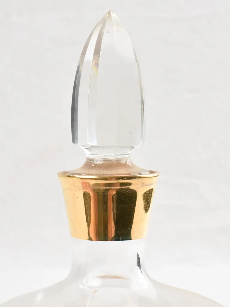 Vintage liqueur service - 6 glasses 1 carafe