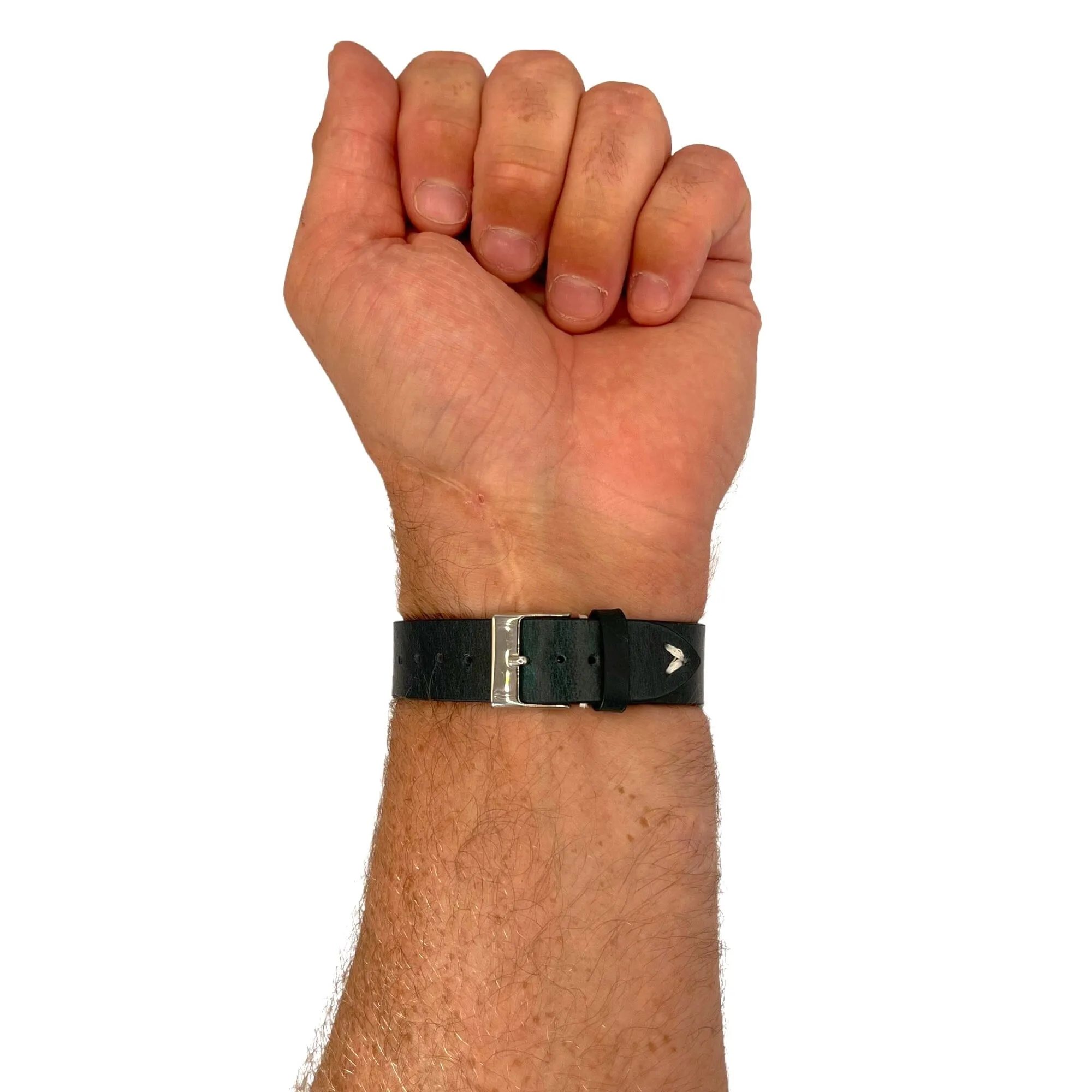 Vintage Oiled Leather Watch Straps Compatible with the OnePlus Watch