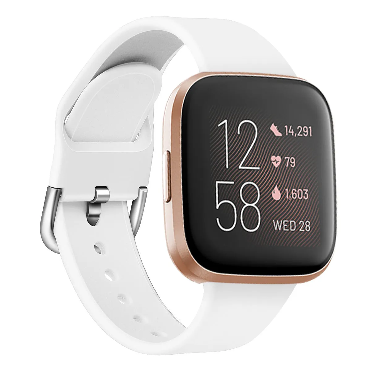 Watch band For Original Fitbit Versa 2 strap Soft Silicone Waterproof Wrist Accessories Replacement correa For Fitbit Versa 2