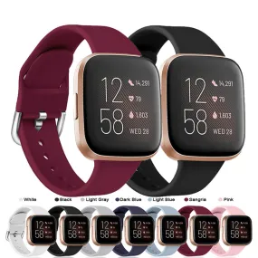 Watch band For Original Fitbit Versa 2 strap Soft Silicone Waterproof Wrist Accessories Replacement correa For Fitbit Versa 2