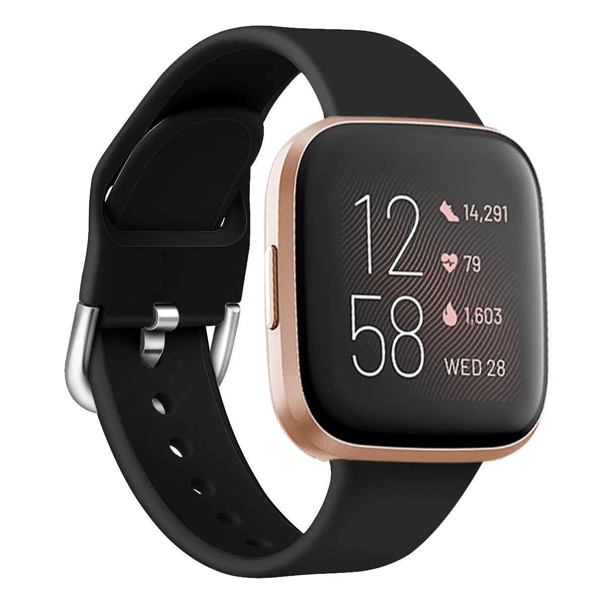 Watch band For Original Fitbit Versa 2 strap Soft Silicone Waterproof Wrist Accessories Replacement correa For Fitbit Versa 2