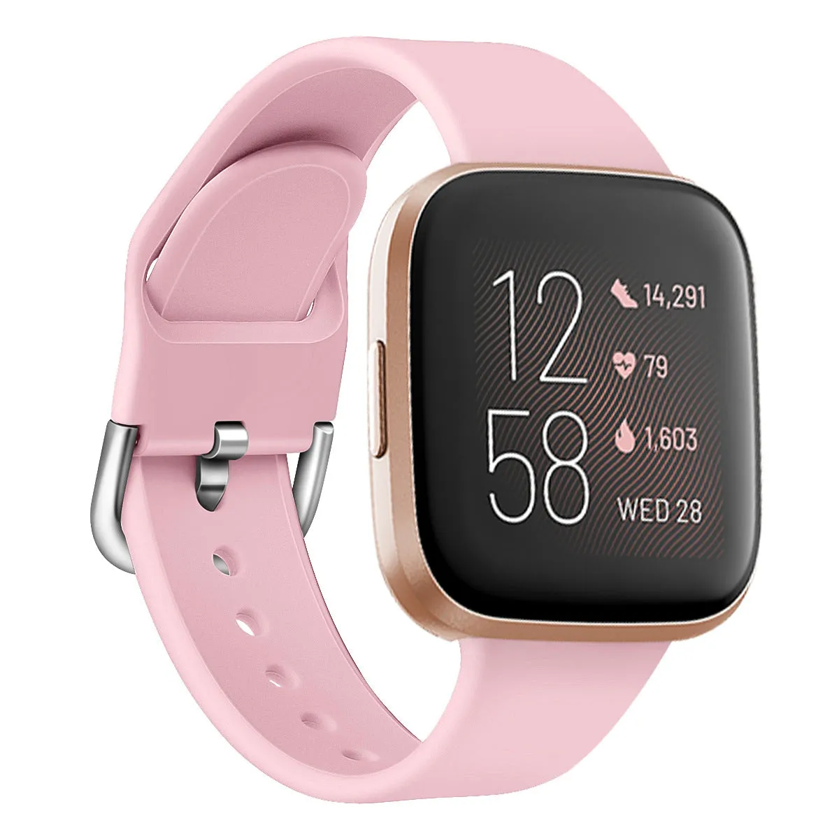 Watch band For Original Fitbit Versa 2 strap Soft Silicone Waterproof Wrist Accessories Replacement correa For Fitbit Versa 2