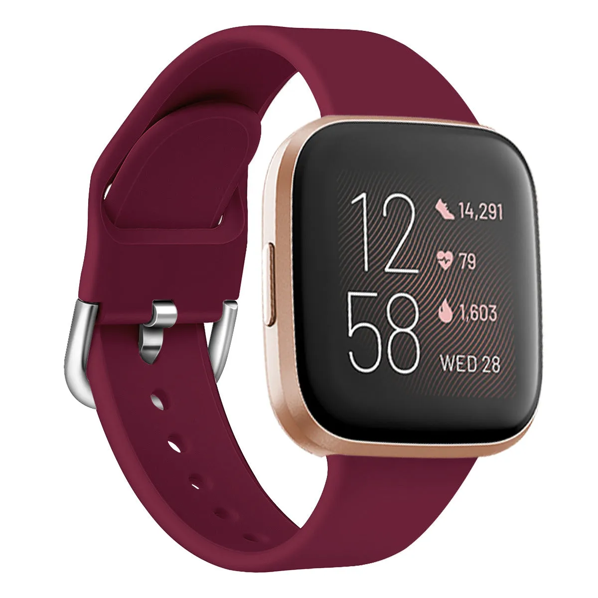 Watch band For Original Fitbit Versa 2 strap Soft Silicone Waterproof Wrist Accessories Replacement correa For Fitbit Versa 2