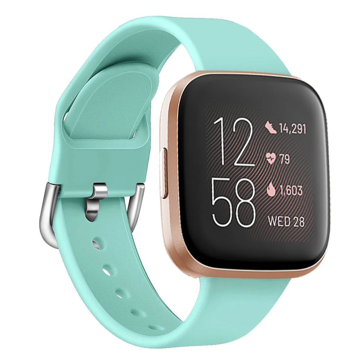 Watch band For Original Fitbit Versa 2 strap Soft Silicone Waterproof Wrist Accessories Replacement correa For Fitbit Versa 2