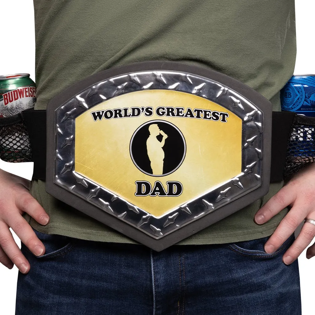World's Greatest Dad Belt