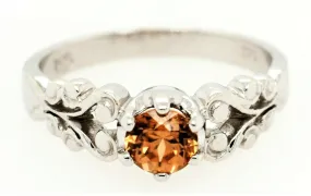 Zircon 9ct White Gold Ring