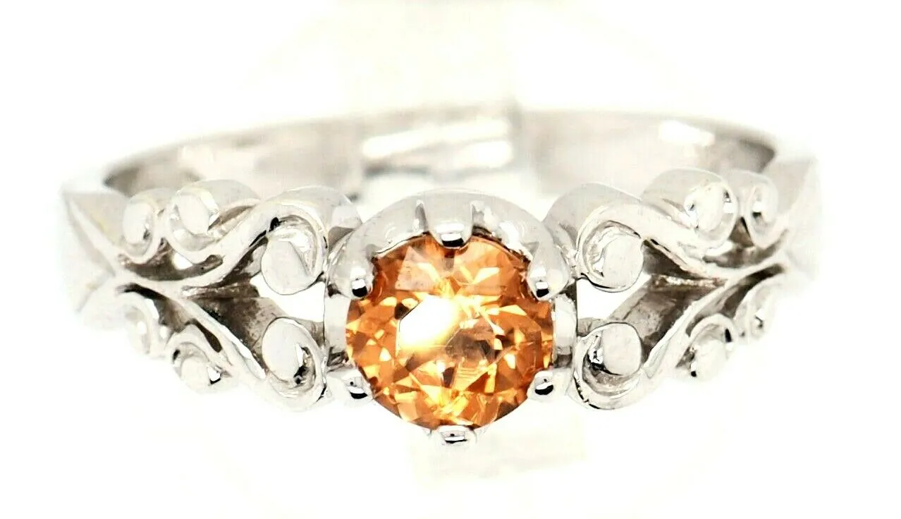 Zircon 9ct White Gold Ring